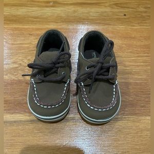 Boys Sperry Top Sider Toddler Size 4 shoes